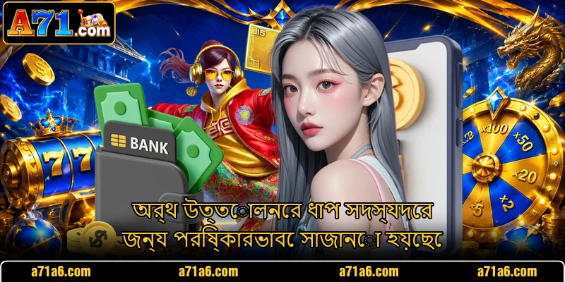 অর্থ উত্তোলনের ধাপ সদস্যদের জন্য পরিষ্কারভাবে সাজানো হয়েছে