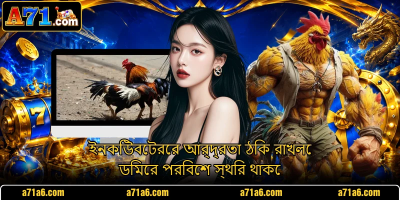 ইনকিউবেটরের আর্দ্রতা ঠিক রাখলে ডিমের পরিবেশ স্থির থাকে ইনকিউবেটরের আর্দ্রতা ঠিক রাখলে ডিমের পরিবেশ স্থির থাকে