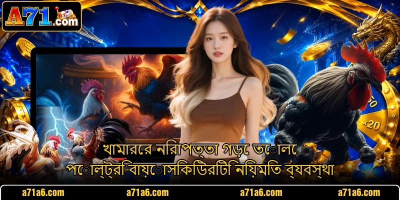 খামারের নিরাপত্তা গড়ে তোলে পোল্ট্রি বায়োসিকিউরিটি নিয়মিত ব্যবস্থা