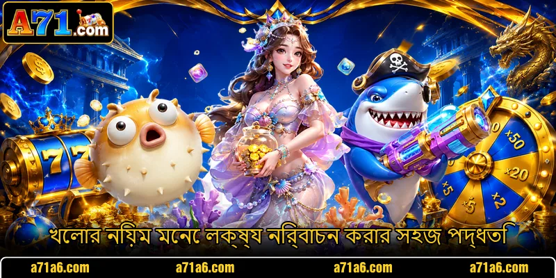 খেলার নিয়ম মেনে লক্ষ্য নির্বাচন করার সহজ পদ্ধতি খেলার নিয়ম মেনে লক্ষ্য নির্বাচন করার সহজ পদ্ধতি