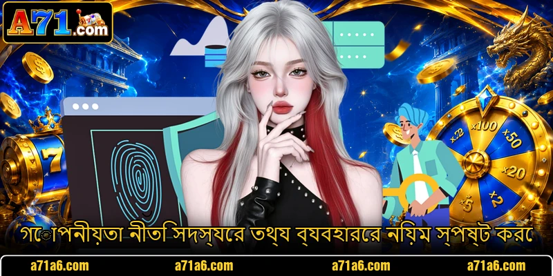 গোপনীয়তা নীতি সদস্যের তথ্য ব্যবহারের নিয়ম স্পষ্ট করে