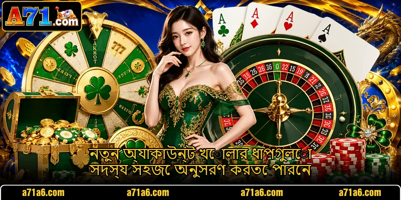 নতুন অ্যাকাউন্ট খোলার ধাপগুলো সদস্য সহজে অনুসরণ করতে পারেন