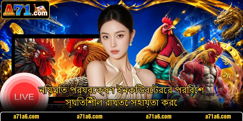 নিয়মিত পর্যবেক্ষণ ইনকিউবেটরের পরিবেশ স্থিতিশীল রাখতে সহায়তা করে