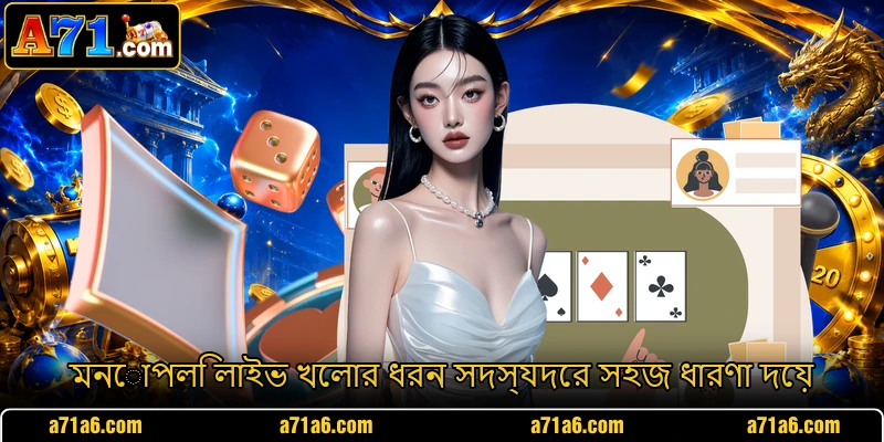 মনোপলি লাইভ খেলার ধরন সদস্যদের সহজ ধারণা দেয় মনোপলি লাইভ খেলার ধরন সদস্যদের সহজ ধারণা দেয়