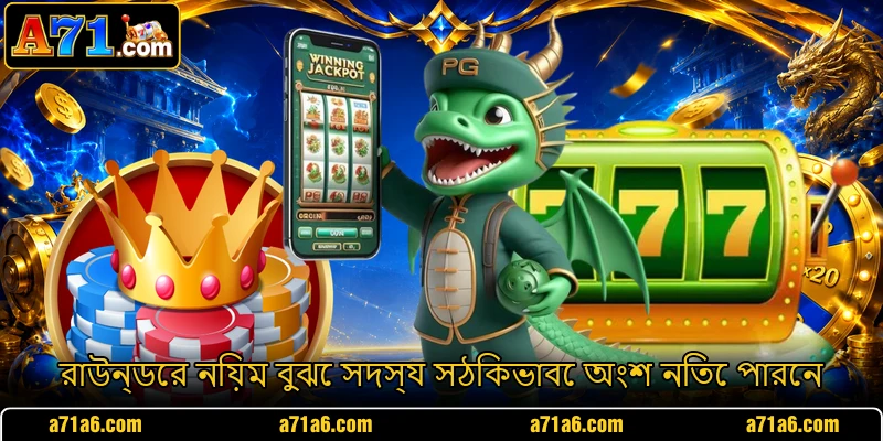 রাউন্ডের নিয়ম বুঝে সদস্য সঠিকভাবে অংশ নিতে পারেন রাউন্ডের নিয়ম বুঝে সদস্য সঠিকভাবে অংশ নিতে পারেন