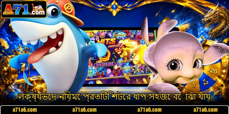 লক্ষ্যভেদ নিয়মে প্রতিটি শটের ধাপ সহজে বোঝা যায়
