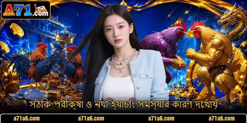 সঠিক পরীক্ষা ও নথি হ্যাচিং সমস্যার কারণ দেখায়