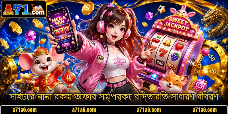সাইটের নানা রকম অফার সম্পর্কে বিস্তারিত সাধারণ বিবরণ
