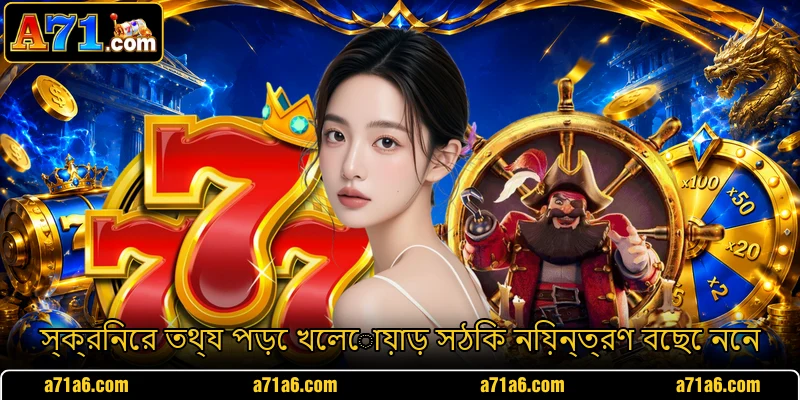 স্ক্রিনের তথ্য পড়ে খেলোয়াড় সঠিক নিয়ন্ত্রণ বেছে নেন